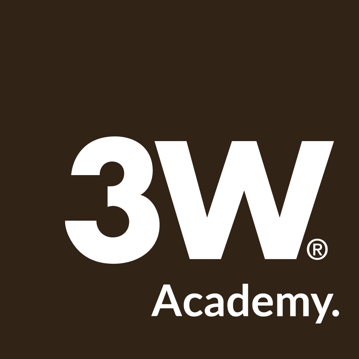 3 W Academy logo 3f RGB m C